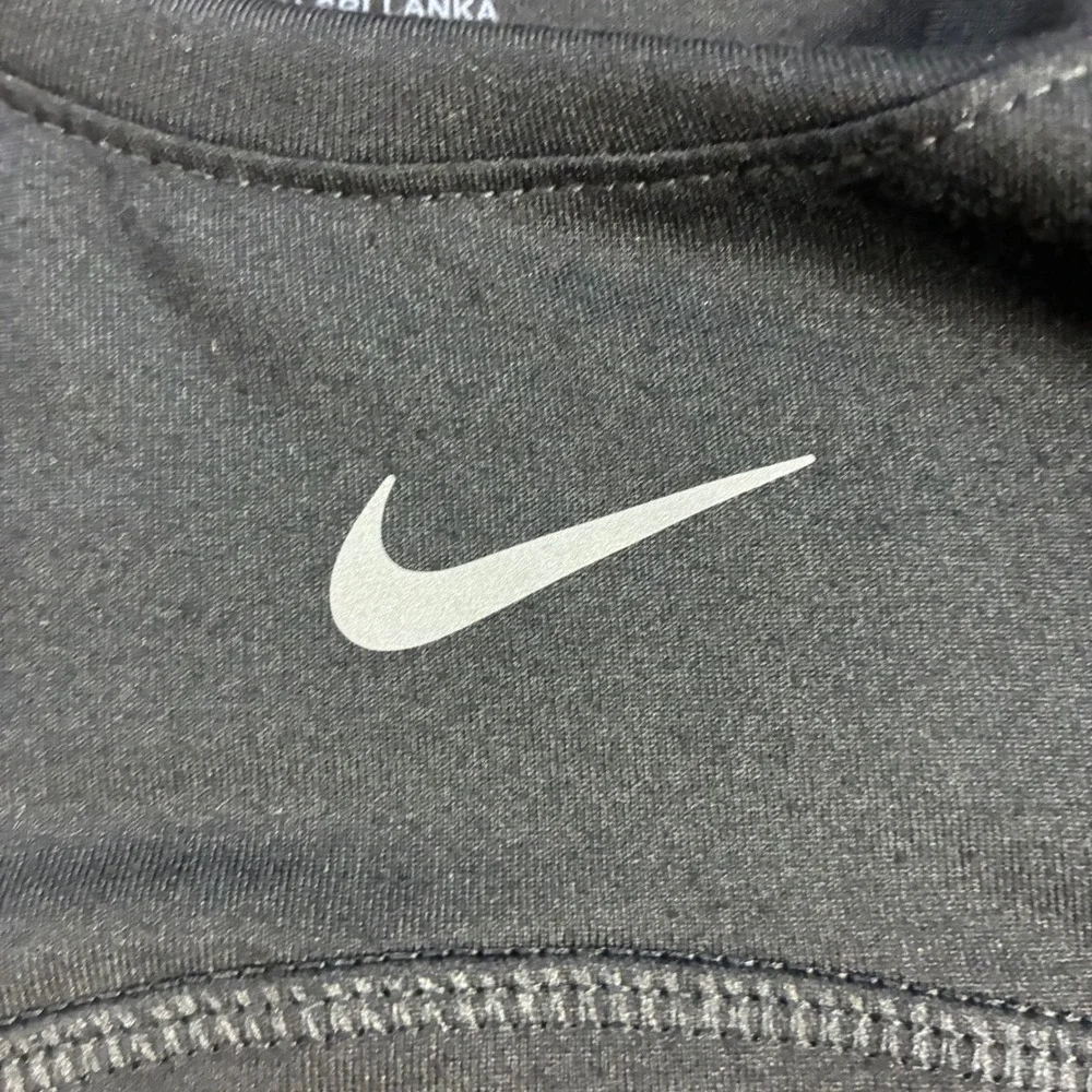 Nike Running Dri-FIT Long Sleeve Black Thumbhole Workout Top XS Workout Gym